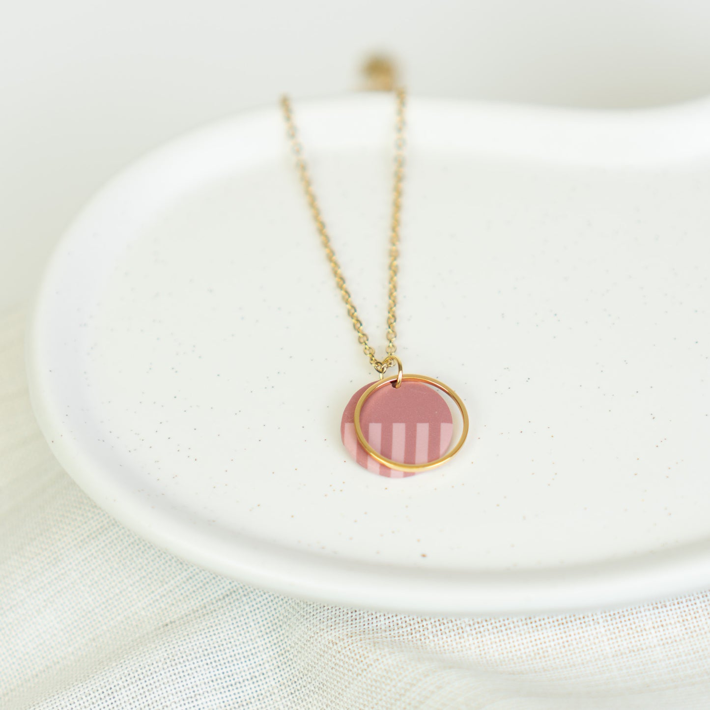 Kette Gold Split Circle